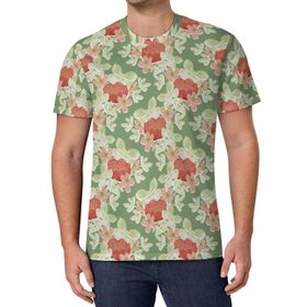 AILLOSA All Over Print YH-422 Kısa Kollu Baskılı Unisex T-shirt