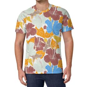 AILLOSA All Over Print YH-424 Kısa Kollu Baskılı Unisex T-shirt