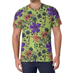 AILLOSA All Over Print YH-425 Kısa Kollu Baskılı Unisex T-shirt