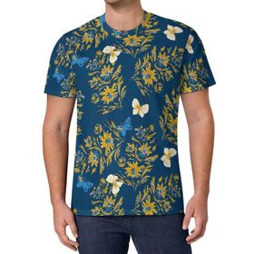 AILLOSA All Over Print YH-426 Kısa Kollu Baskılı Unisex T-shirt