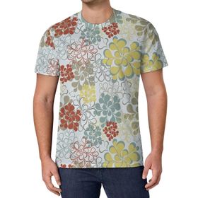 AILLOSA All Over Print YH-427 Kısa Kollu Baskılı Unisex T-shirt