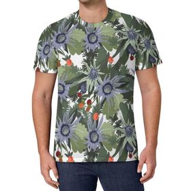 AILLOSA All Over Print YH-431 Kısa Kollu Baskılı Unisex T-shirt