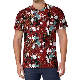 AILLOSA All Over Print YH-45 Kısa Kollu Baskılı Unisex T-shirt