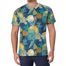 AILLOSA All Over Print YH-452 Kısa Kollu Baskılı Unisex T-shirt