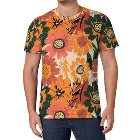 AILLOSA All Over Print YH-453 Kısa Kollu Baskılı Unisex T-shirt