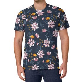 AILLOSA All Over Print YH-454 Kısa Kollu Baskılı Unisex T-shirt