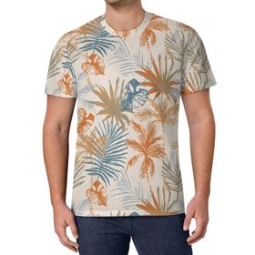 AILLOSA All Over Print YH-455 Kısa Kollu Baskılı Unisex T-shirt