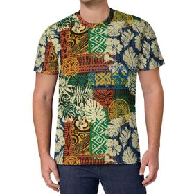 AILLOSA All Over Print YH-457 Kısa Kollu Baskılı Unisex T-shirt
