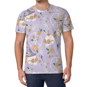 AILLOSA All Over Print YH-462 Kısa Kollu Baskılı Unisex T-shirt