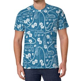 AILLOSA All Over Print YH-468 Kısa Kollu Baskılı Unisex T-shirt
