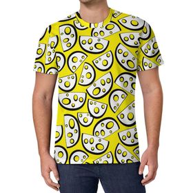 AILLOSA All Over Print YH-472 Kısa Kollu Baskılı Unisex T-shirt