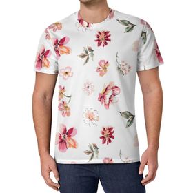 AILLOSA All Over Print YH-477 Kısa Kollu Baskılı Unisex T-shirt
