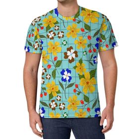 AILLOSA All Over Print YH-478 Kısa Kollu Baskılı Unisex T-shirt