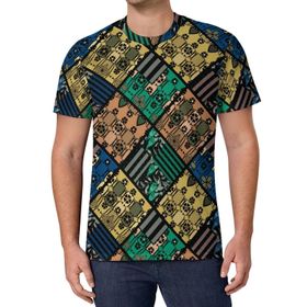 AILLOSA All Over Print YH-487 Kısa Kollu Baskılı Unisex T-shirt