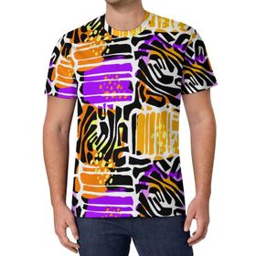 AILLOSA All Over Print YH-489 Kısa Kollu Baskılı Unisex T-shirt
