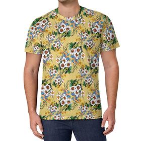 AILLOSA All Over Print YH-491 Kısa Kollu Baskılı Unisex T-shirt
