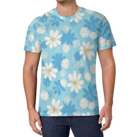 AILLOSA All Over Print YH-492 Kısa Kollu Baskılı Unisex T-shirt
