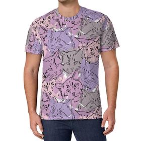 AILLOSA All Over Print YH-503 Kısa Kollu Baskılı Unisex T-shirt