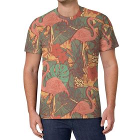 AILLOSA All Over Print YH-504 Kısa Kollu Baskılı Unisex T-shirt