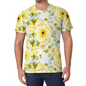 AILLOSA All Over Print YH-505 Kısa Kollu Baskılı Unisex T-shirt