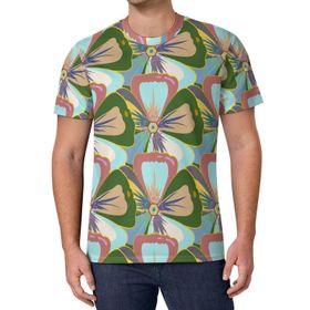 AILLOSA All Over Print YH-508 Kısa Kollu Baskılı Unisex T-shirt