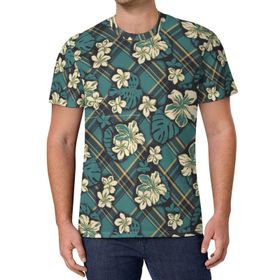 AILLOSA All Over Print YH-518 Kısa Kollu Baskılı Unisex T-shirt