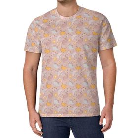 AILLOSA All Over Print YH-526 Kısa Kollu Baskılı Unisex T-shirt