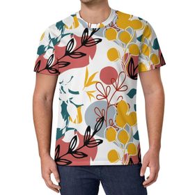 AILLOSA All Over Print YH-532 Kısa Kollu Baskılı Unisex T-shirt