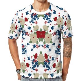 AILLOSA All Over Print YH-533 Kısa Kollu Baskılı Unisex T-shirt