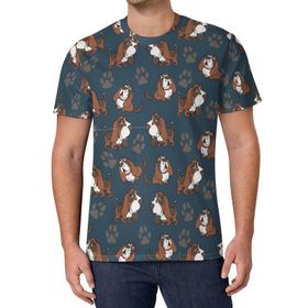 AILLOSA All Over Print YH-538 Kısa Kollu Baskılı Unisex T-shirt