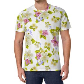 AILLOSA All Over Print YH-551 Kısa Kollu Baskılı Unisex T-shirt