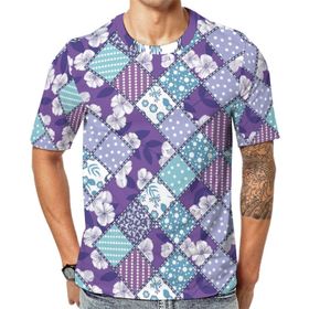 AILLOSA All Over Print YH-552 Kısa Kollu Baskılı Unisex T-shirt