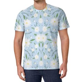 AILLOSA All Over Print YH-553 Kısa Kollu Baskılı Unisex T-shirt