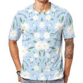 AILLOSA All Over Print YH-553 Kısa Kollu Baskılı Unisex T-shirt