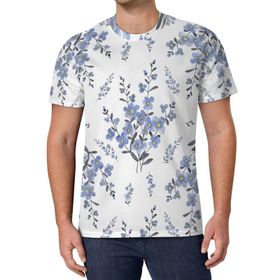 AILLOSA All Over Print YH-56 Kısa Kollu Baskılı Unisex T-shirt