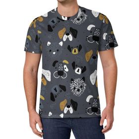 AILLOSA All Over Print YH-560 Kısa Kollu Baskılı Unisex T-shirt
