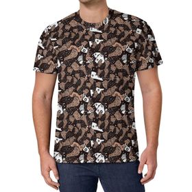 AILLOSA All Over Print YH-561 Kısa Kollu Baskılı Unisex T-shirt