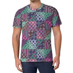 AILLOSA All Over Print YH-562 Kısa Kollu Baskılı Unisex T-shirt