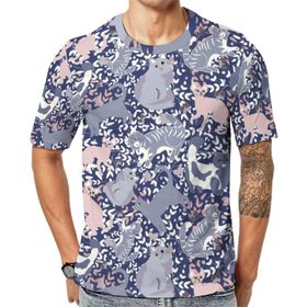 AILLOSA All Over Print YH-565 Kısa Kollu Baskılı Unisex T-shirt