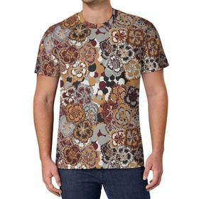 AILLOSA All Over Print YH-566 Kısa Kollu Baskılı Unisex T-shirt