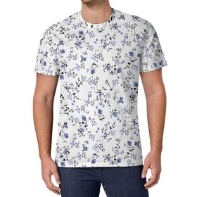 AILLOSA All Over Print YH-57 Kısa Kollu Baskılı Unisex T-shirt