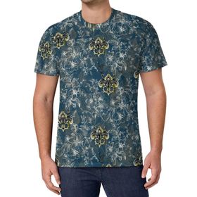 AILLOSA All Over Print YH-573 Kısa Kollu Baskılı Unisex T-shirt