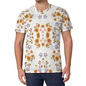 AILLOSA All Over Print YH-576 Kısa Kollu Baskılı Unisex T-shirt