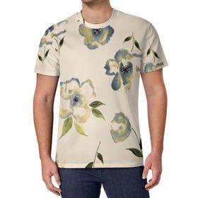 AILLOSA All Over Print YH-58 Kısa Kollu Baskılı Unisex T-shirt