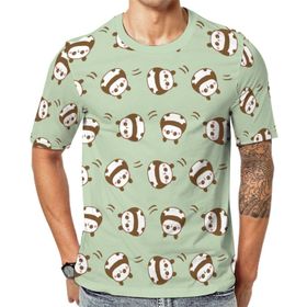 AILLOSA All Over Print YH-583 Kısa Kollu Baskılı Unisex T-shirt