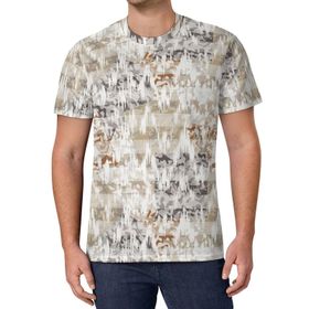 AILLOSA All Over Print YH-584 Kısa Kollu Baskılı Unisex T-shirt