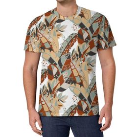 AILLOSA All Over Print YH-585 Kısa Kollu Baskılı Unisex T-shirt