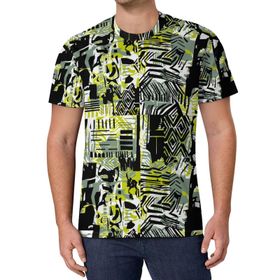 AILLOSA All Over Print YH-586 Kısa Kollu Baskılı Unisex T-shirt