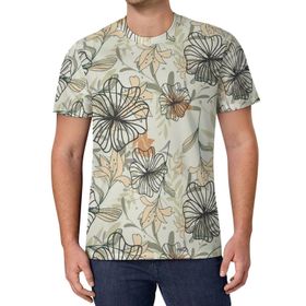 AILLOSA All Over Print YH-589 Kısa Kollu Baskılı Unisex T-shirt