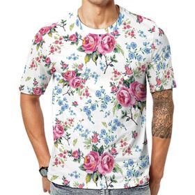 AILLOSA All Over Print YH-59 Kısa Kollu Baskılı Unisex T-shirt